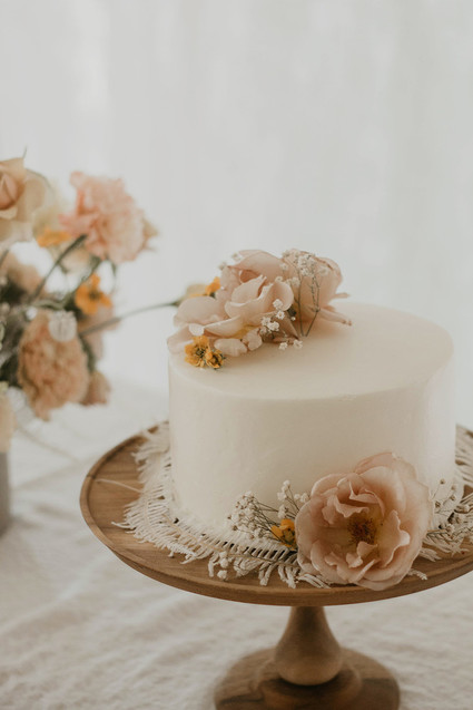 Blushy baby girl's 1st birthday from Kelli Murray