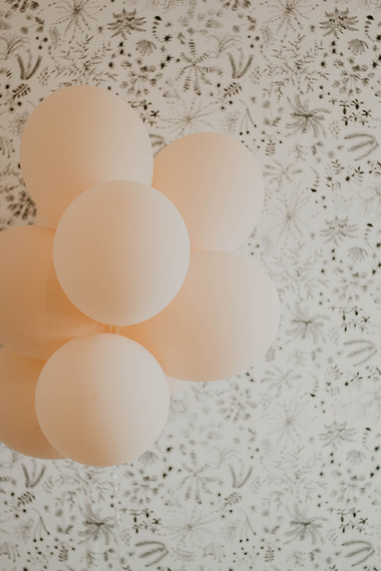 Blushy baby girl's 1st birthday from Kelli Murray