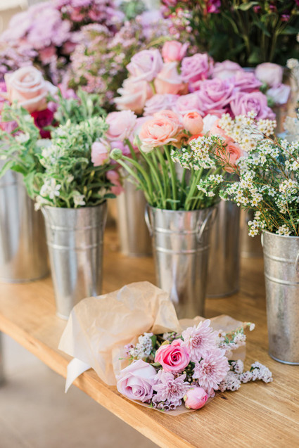 Flower market 1st birthday party