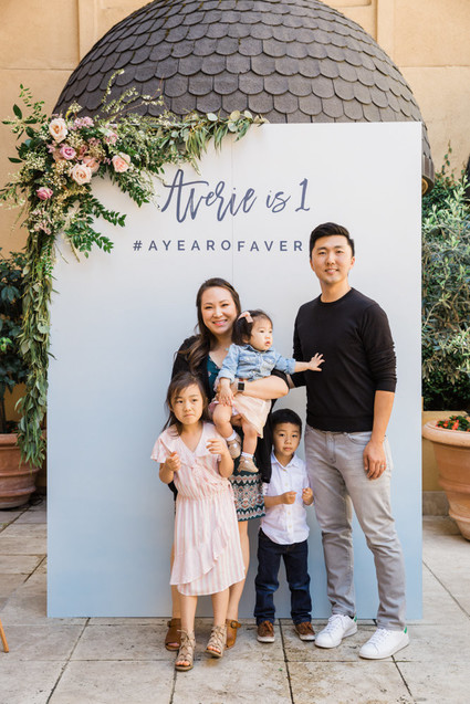 Flower market 1st birthday party