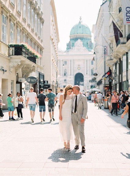 A classic European wedding in Vienna