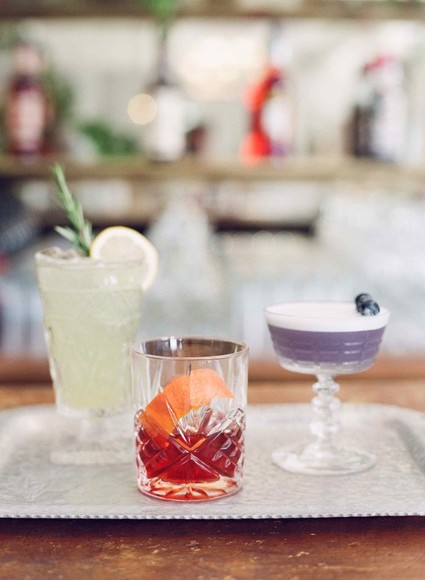 Wedding cocktails