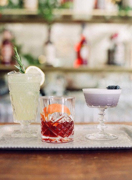 Wedding cocktails