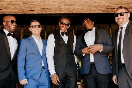 Sophisticated family wedding at Rancho Valencia in San Diego