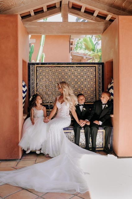 Sophisticated family wedding at Rancho Valencia in San Diego