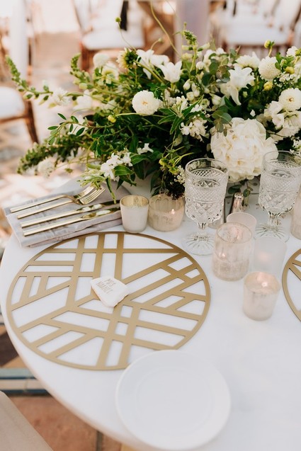 Sophisticated family wedding at Rancho Valencia in San Diego Inspiration