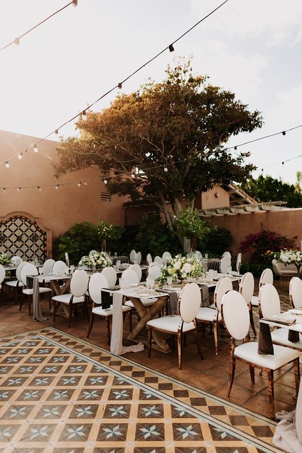 Sophisticated family wedding at Rancho Valencia in San Diego