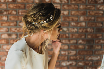 Modern minimal Icelandic wedding editorial at The Lake House