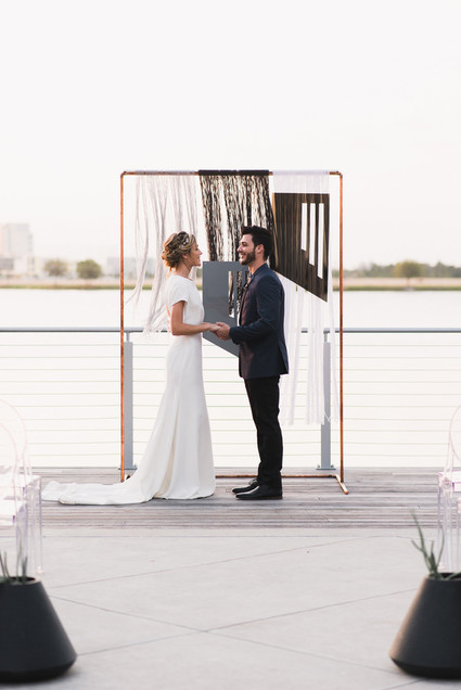 Modern minimal Icelandic wedding editorial at The Lake House