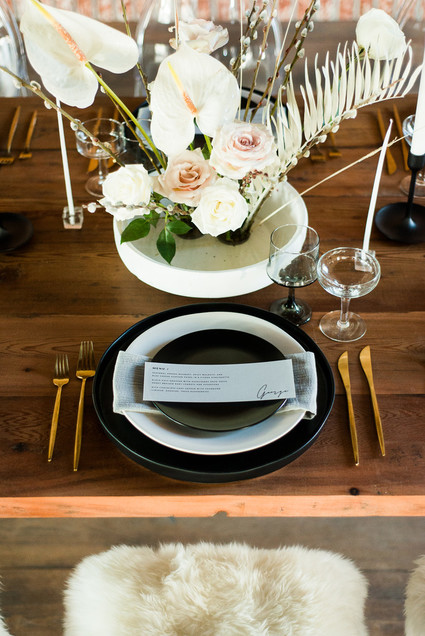 Modern minimal Icelandic wedding editorial at The Lake House Inspiration