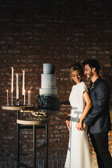 Modern minimal Icelandic wedding editorial at The Lake House