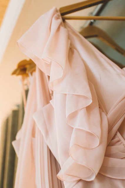 Blush bridesmaid dresses