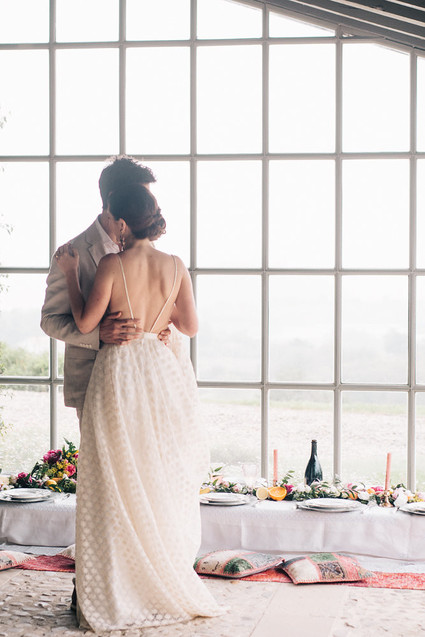 Late summer European elopement and dinner party in the Spanish Basque Country