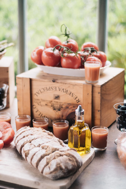 Late summer European elopement and dinner party in the Spanish Basque Country