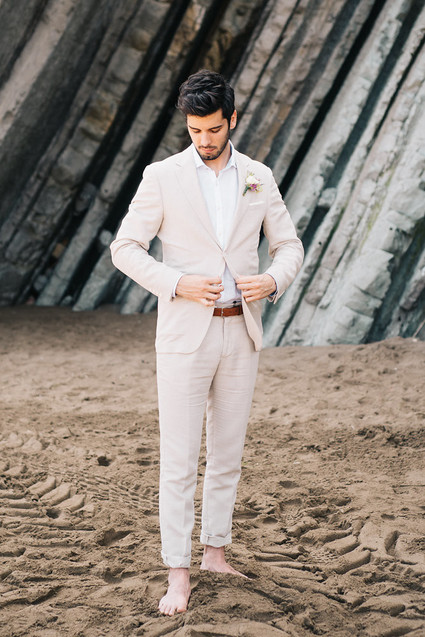 Late summer European elopement and dinner party in the Spanish Basque Country