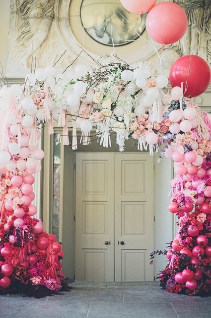 Balloon arch ideas for your wedding Inspiration