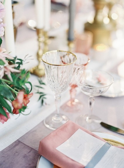 Pastel floral garden inspired wedding at a gorgeous French venue in San Diego Inspiration