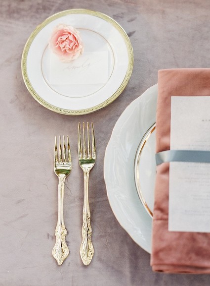 Pastel floral garden inspired wedding at a gorgeous French venue in San Diego Inspiration