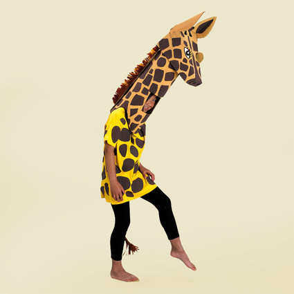 Cardboard Costume for Halloween