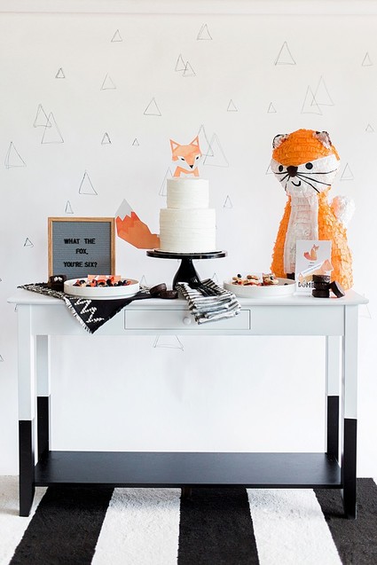 What does the fox say costume party birthday