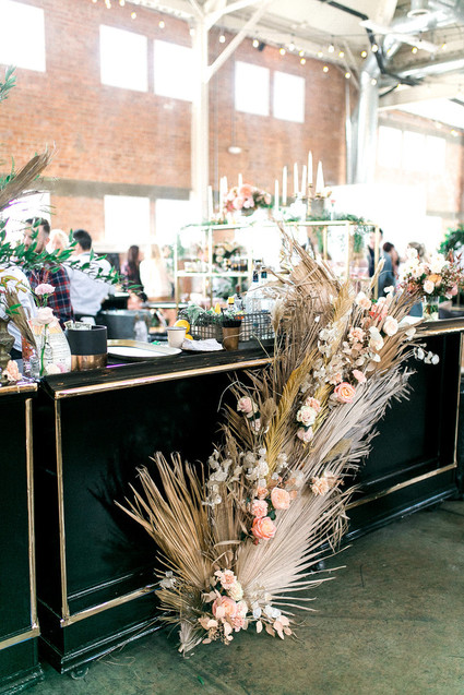 Boho wedding decor
