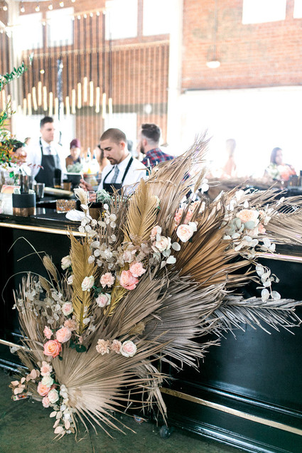 Boho wedding decor