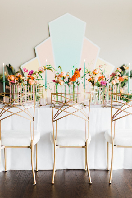 Modern tablescape