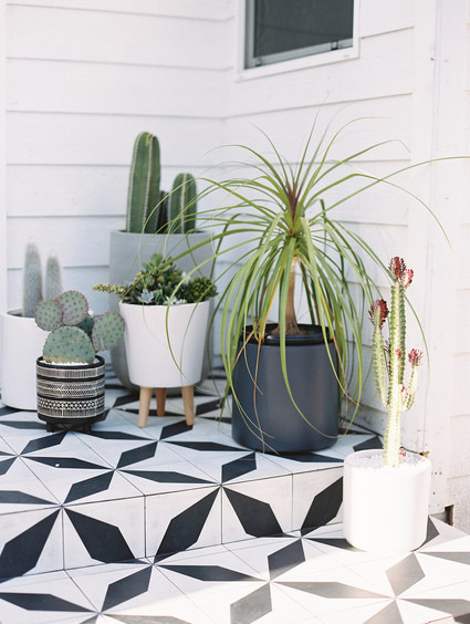Tile patio