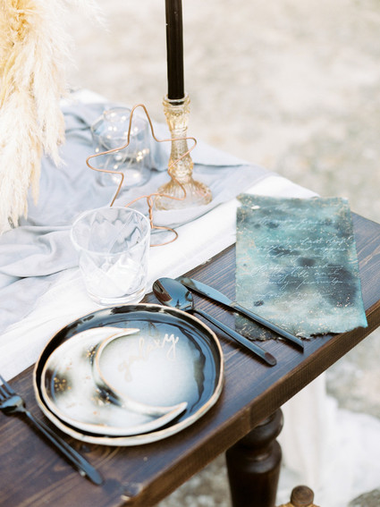 Moon and stars fall wedding Italian-style in Puglia