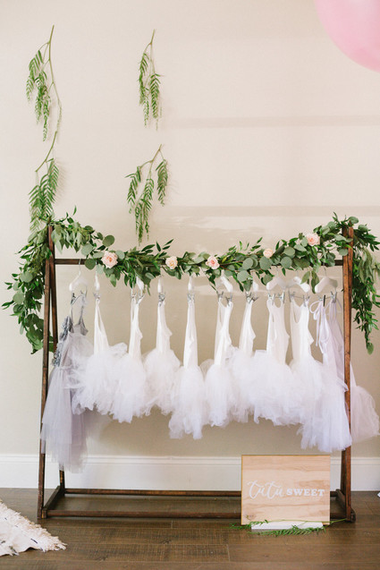Ballet themed birthday party with all the girly details
