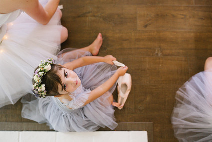 Ballet themed birthday party with all the girly details