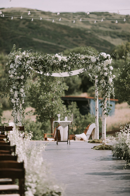 Outdoor ceremony