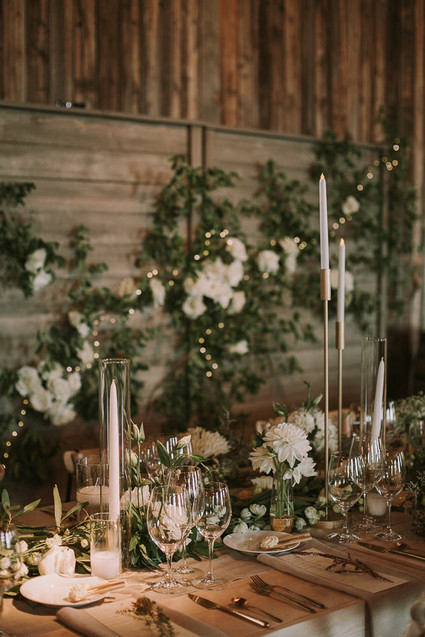 Rustic barn wedding