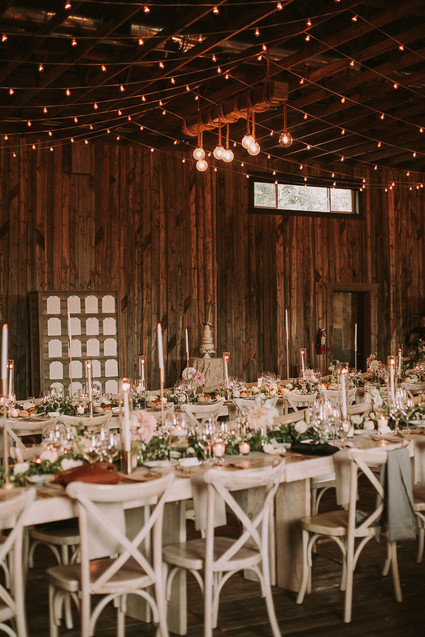 Rustic barn wedding