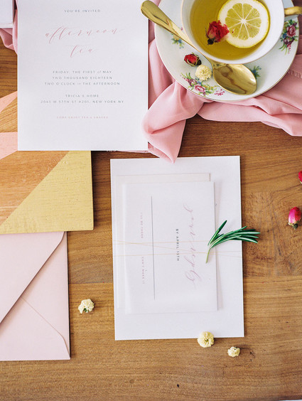 A tea party bridal shower Wedding Inspiration