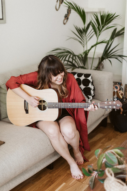 How to style your intimate engagement photos at home