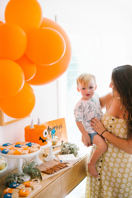 Terrible Twos monster-themed second birthday