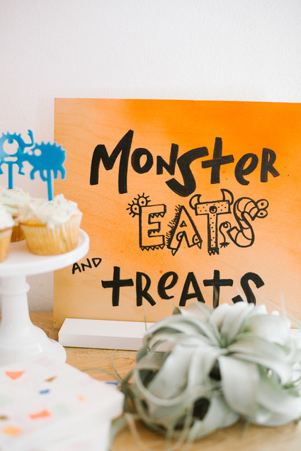 Terrible Twos monster-themed second birthday