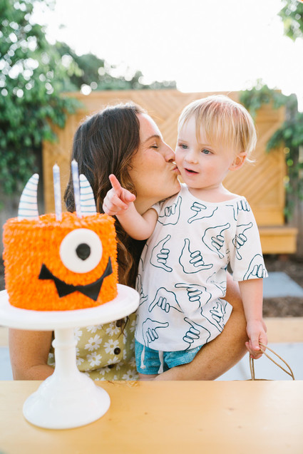 Terrible Twos monster-themed second birthday