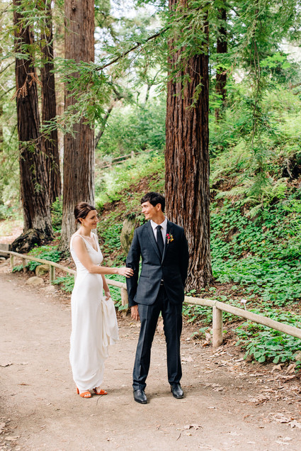 a colorful backyard wedding in Santa Barbara on a super reasonable budget