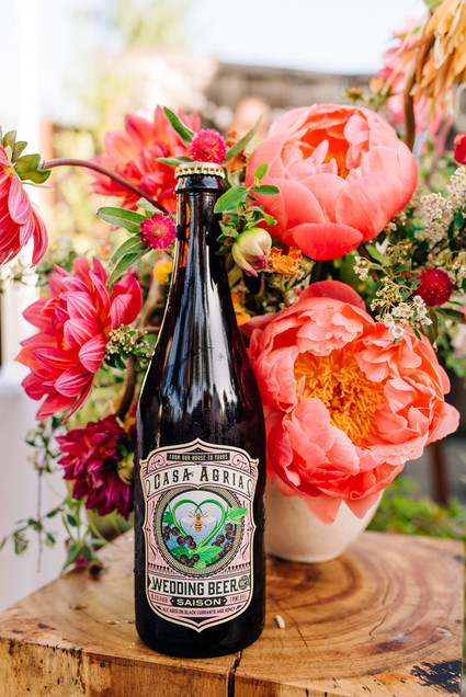 a colorful backyard wedding in Santa Barbara on a super reasonable budget