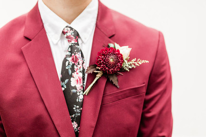 Jewel tone floral explosion at historic Strawberry Mansion in Philadelphia