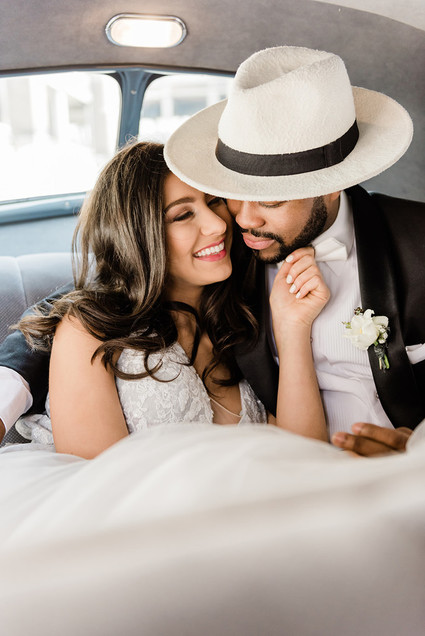 Packard Plant in Detroit wedding editorial