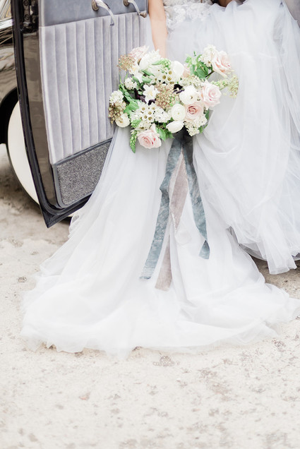 Packard Plant in Detroit wedding editorial