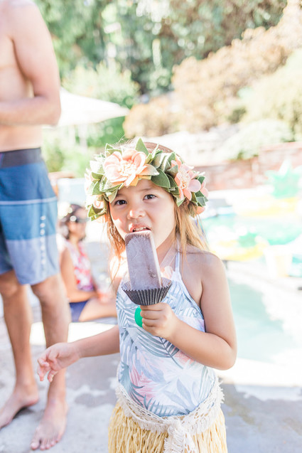 Modern Moana 5th birthday party