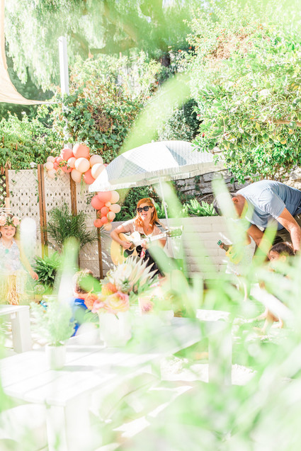 Modern Moana 5th birthday party