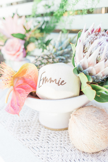 Modern Moana 5th birthday party