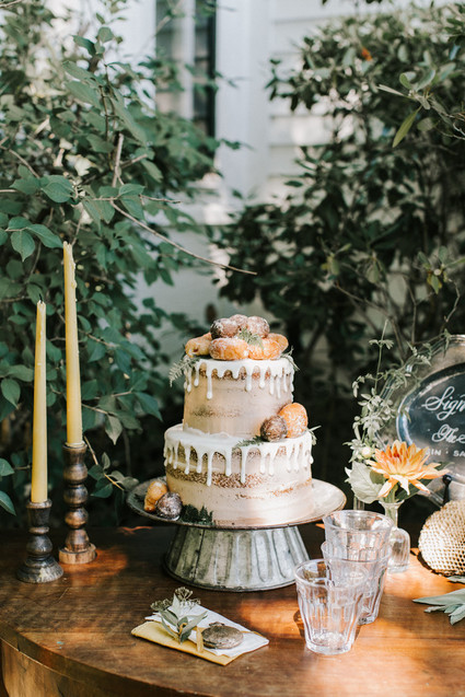Donut hole cake