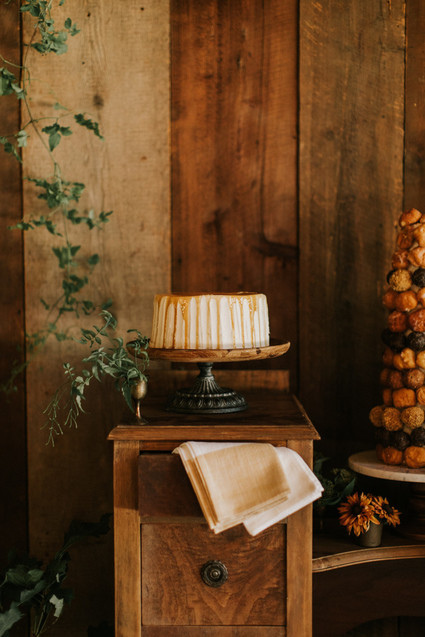 Fall dessert table