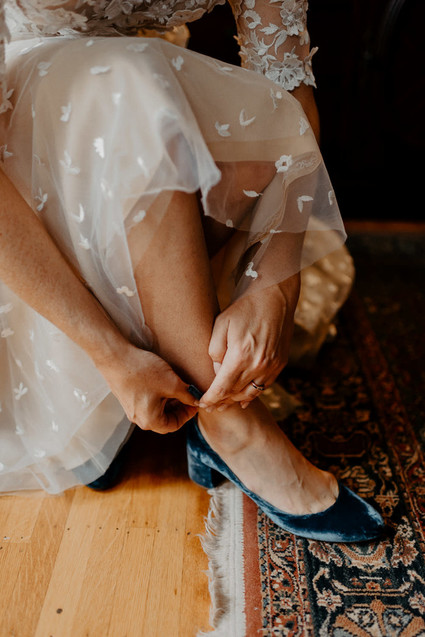 A print maker's thoughtful DIY fall wedding ... with kilts! Inspiration